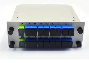 Micro Module 1x16 PLC Splitter SC APC UPC Connector One Year Warranty