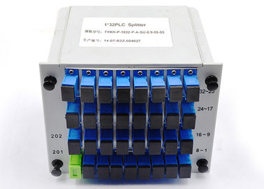 1x32 SC UPC Fiber Optic Splitter For Termination Box Low Insertion Loss
