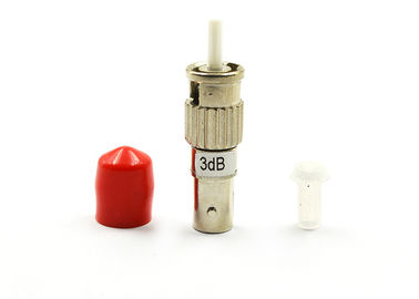 ST Inline 3dB Attenuator , Male To Female Multimode Attenuator High Precision