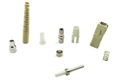 SC Fiber Optic Connectors Single / Multi Mode For Patch Cord Various Color