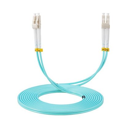 Pvc LSZH Om3 FTTX 3.0mm Lc/Upc Jumper Fiber Patch Cord